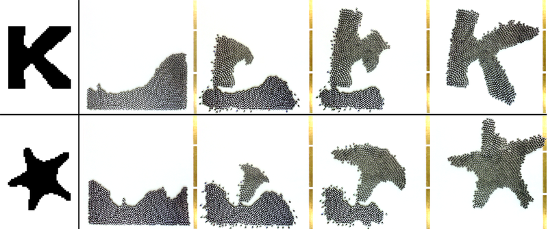 Illustration for article titled Watch The Largest Robotic Swarm In History Take Shape